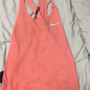 Peach Nike Medium Workout Tank